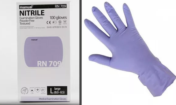 Перчатки Nitrile manual RN 709. Перчатки manual Nitrile RN 709 смотровые, нестерильные нитриловые. Перчатки нитриловые manual xn 809.